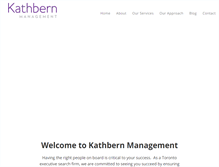 Tablet Screenshot of kathbern.com